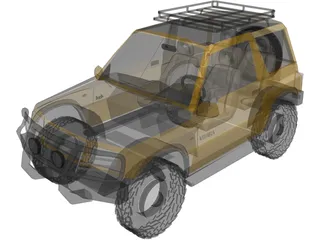 Suzuki Vitara 3D Model