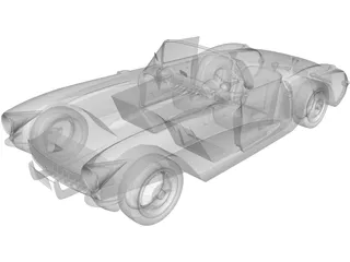 Chevrolet Corvette C1 (1957) 3D Model