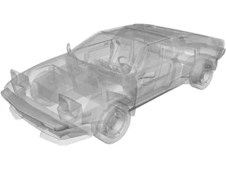 Lamborghini Jalpa (1984) 3D Model