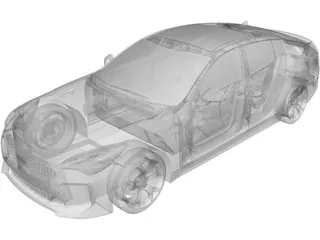 Kia Stinger GT (2018) 3D Model