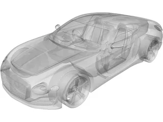 Bentley EXP 10 Speed 6 3D Model