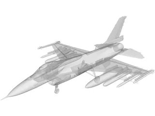 Mitsubishi F-2 Viper Zero 3D Model