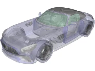 Mercedes-Benz GT-C Roadster 3D Model