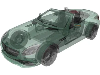 Mercedes-Benz SLC 300 3D Model