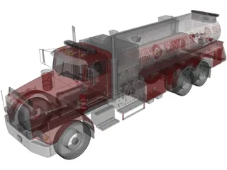 Peterbuilt Tanker 3D Model