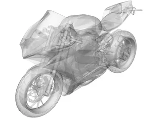 Ducati Panigale 1299 3D Model