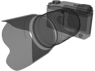 Panasonic DMC-L1 3D Model
