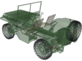 Jeep Willys 3D Model