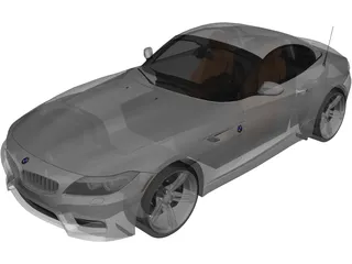 BMW Z4 (2014) 3D Model