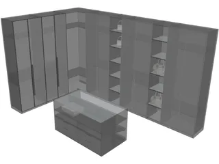 Closet 3D Model