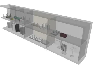 Bathroom Cabinet 3D Model