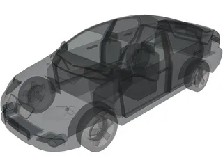 Pontiac G3 (2009) 3D Model