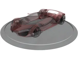 Ferrari F80 Concept 3D Model