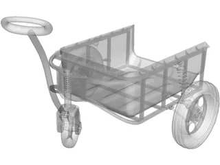 Cart 3D Model