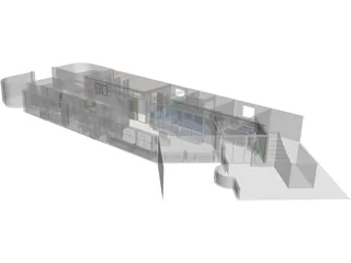 Hospital Interior 3D Model