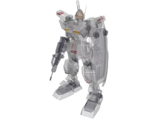 RGM-79N GM Custom 3D Model