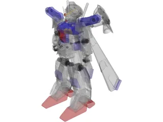 RX-78GP01-Fb Gundam Zephyranthes 3D Model