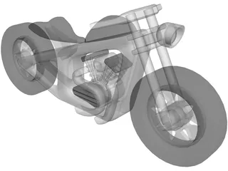 Wood Moto Kids 3D Model