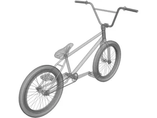 BMX Bike 3D Model