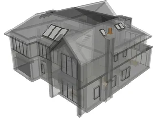 Modern House 3D Model