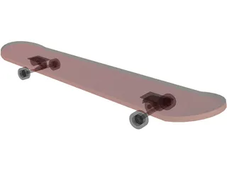 Skateboard 3D Model