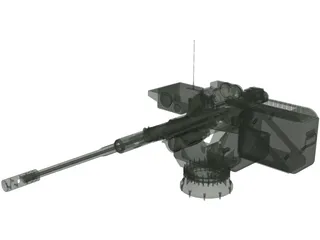 Remote Weapon Station 3D Model