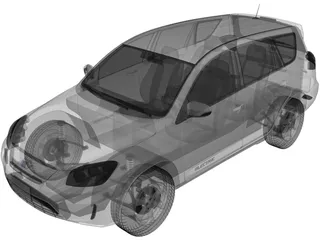 Toyota RAV4 EV (2014) 3D Model