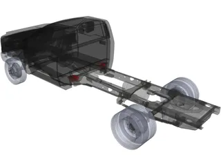 Ford F-550 Chassis 3D Model