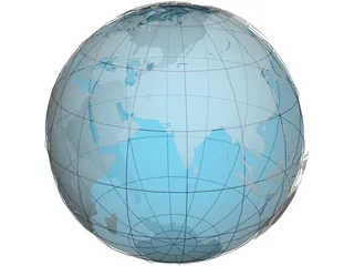 Globe 3D Model