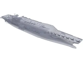 Aircraft Carrier 3D Model