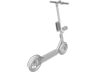 Electric Scooter 3D Model