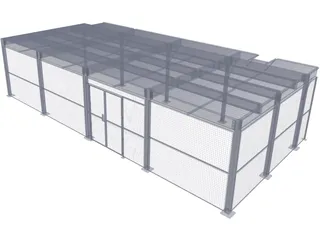 Storage Room Mezzanine 3D Model