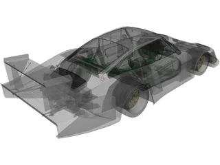 Porsche 935-78 Moby Dick 3D Model