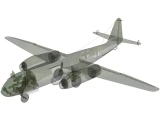 Arado Ar 234 Blitz (1945) 3D Model