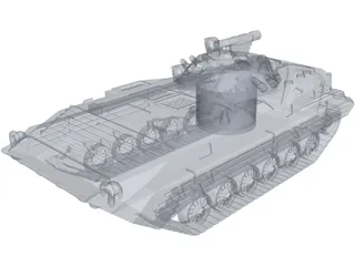 BMP-1 3D Model