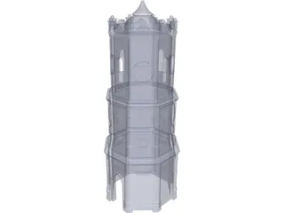Meydan Saat Sari 3D Model