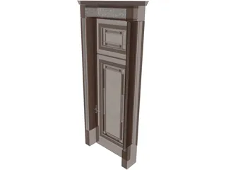 Door Classic 3D Model