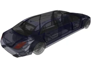 Mercedes-Maybach S600 Pullman 3D Model