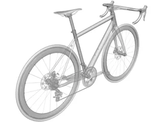 Road Bike 3D Model