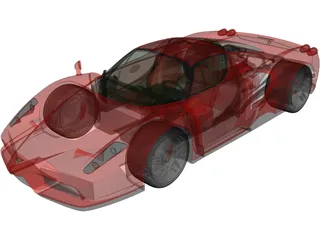 Ferrari Enzo (2002) 3D Model