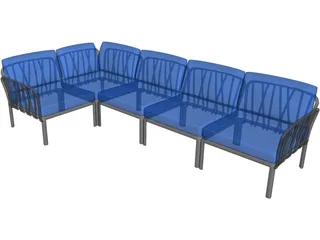 Sofa 3D Model