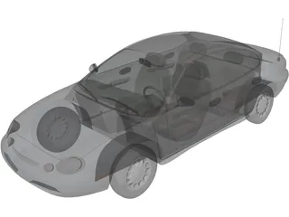 Ford Taurus (1996) 3D Model