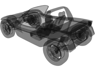 Dune Buggy 3D Model