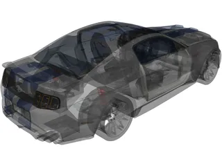 Ford Mustang GT 3D Model