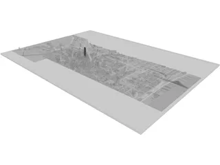 Philadelphia City 3D Model