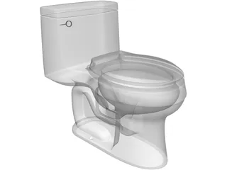 Toilet 3D Model