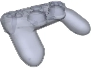 PS4 Controller 3D Model