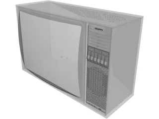 Philips K9 TV 3D Model