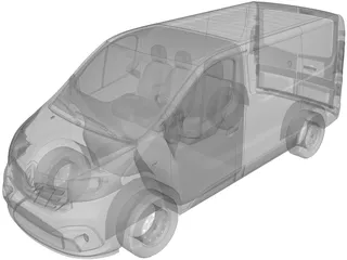 Renault Trafic 3D Model