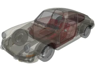 Porsche 911 (1964) 3D Model